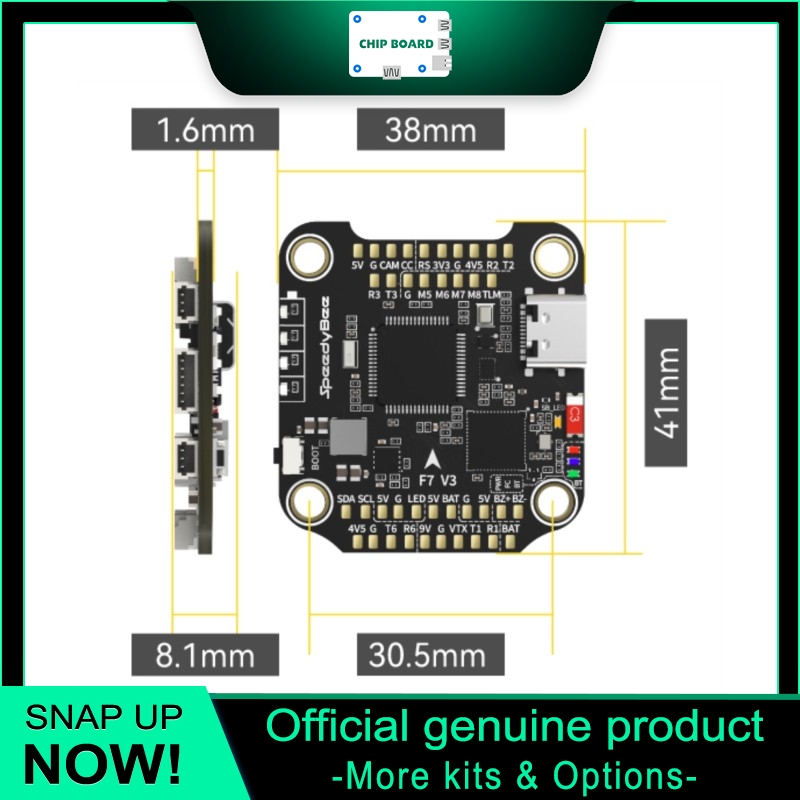 Betaflight Fc F7 - SpeedyBee F7 V3 ドローンFC、Bluetooth WiFi内蔵、高速ワイヤレスフラッシング、BetaflightおよびINAV対応
