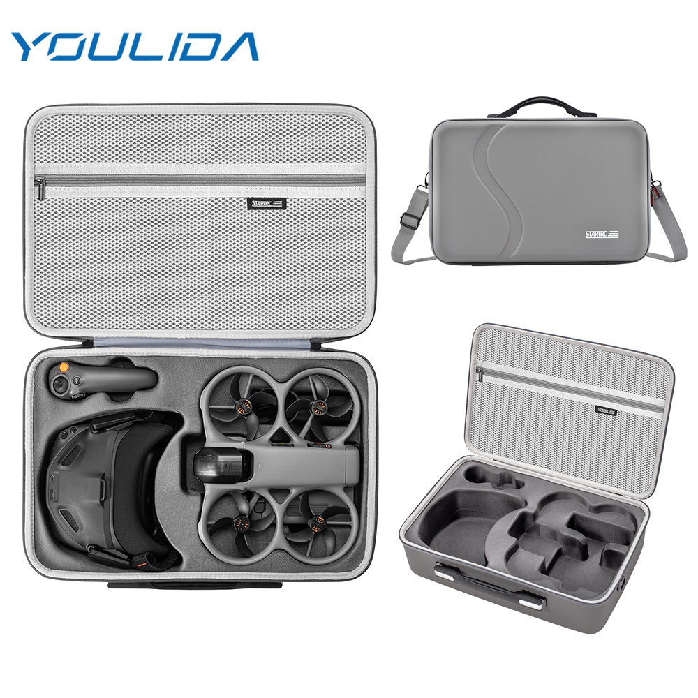 Drone Kit Waterproof - ポータブル収納バッグ DJI Avata 360 フライモアキット用キャリングケース防水 PU