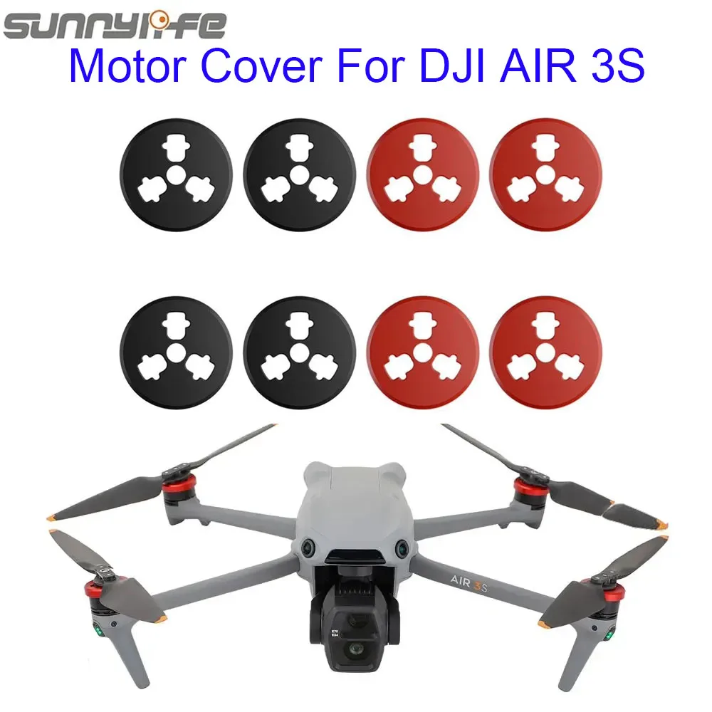 Dji Drone Air 3 - 防塵エンジン保護,dji air 3s,エンジン保護,アルミニウム,エンジンカバー,フードアクセサリー,パドル保護