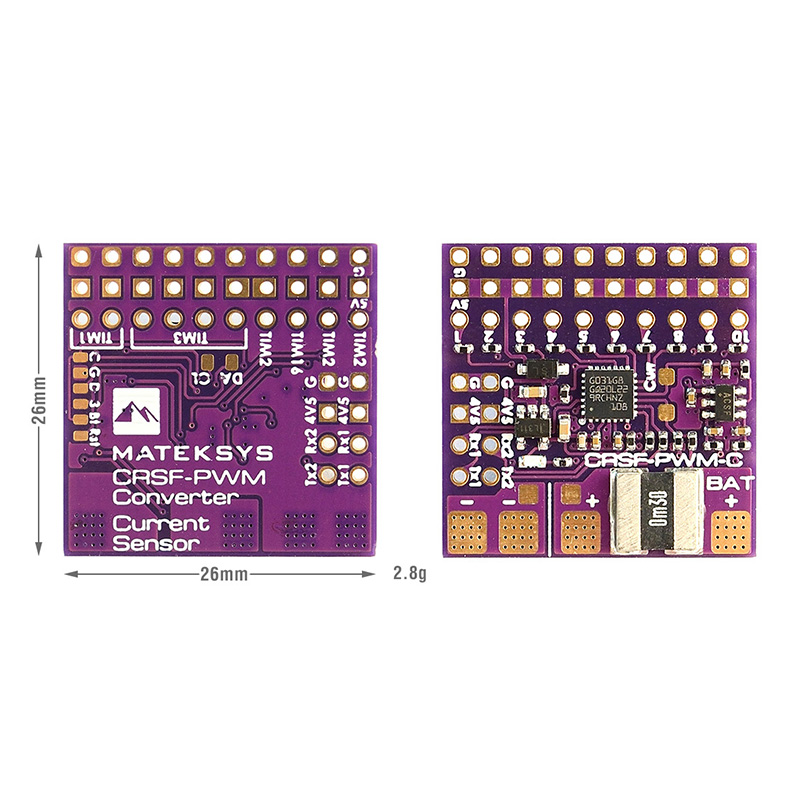 Mateekcrsf-pwm電力変換器CRSF-PWM-6/ - Tbs Fpv Crossfire のレビューと価格