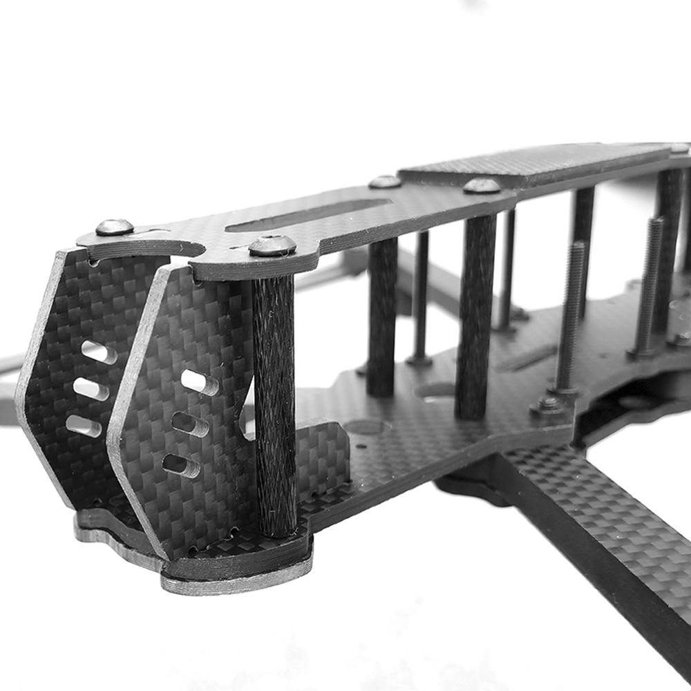 MARK V2 8/9/10インチ 3K カーボンファイバー - Drone Kit Racing のレビューと価格
