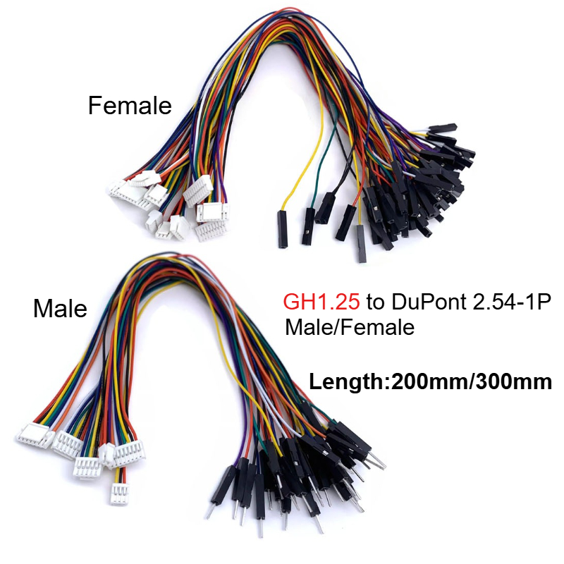 5 個 GH1.25 2P-6Pin から Dupont 2 - Drone Kit Hexacopter のレビューと価格