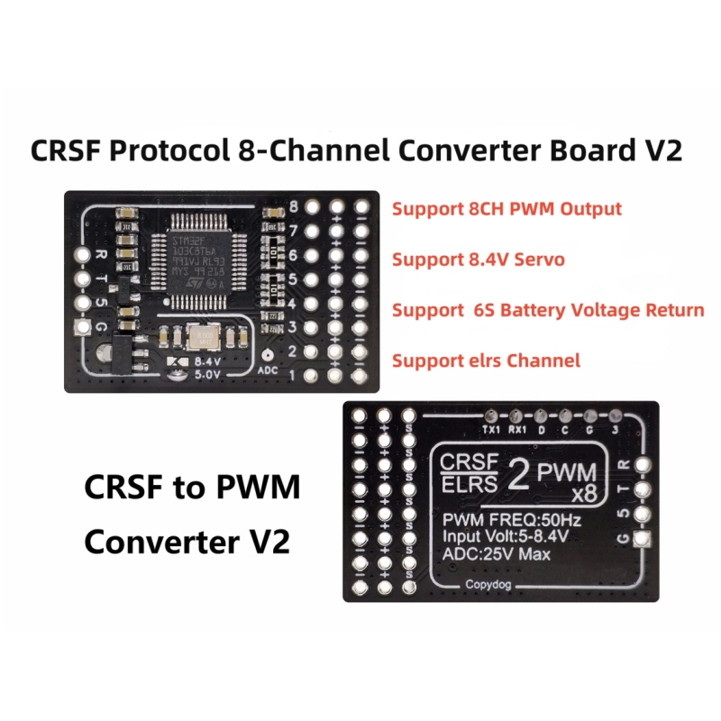 TBS Crossfire ELRS to PWMコンバータ - Tbs Fpv Crossfire のレビューと価格