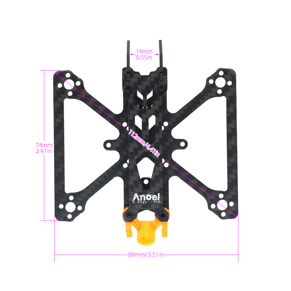 Angel20 フレームキット 2 インチ RC ドローン  - Drone Kit Octocopter のレビューと価格