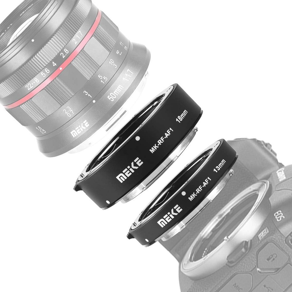 Meike MK-RF-AF1 金属製オートフォーカスマクロ - Canon Camera Eos R8 のレビューと価格