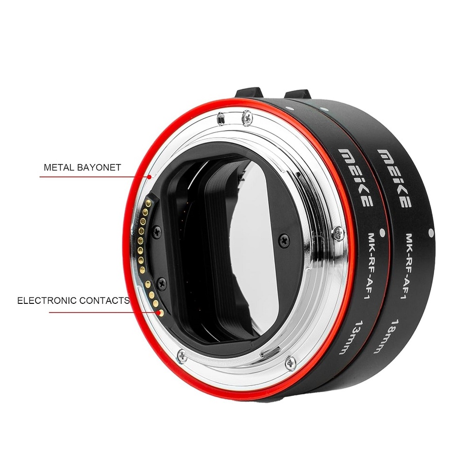 Meike MK-RF-AF1 金属製オートフォーカスマクロ - Canon Camera Eos R8 のレビューと価格