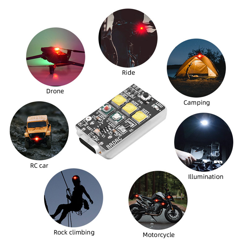 ミニドローンストロボライト DJI Mini 5 Pro/4 - Dji Drone Air 3 のレビューと価格