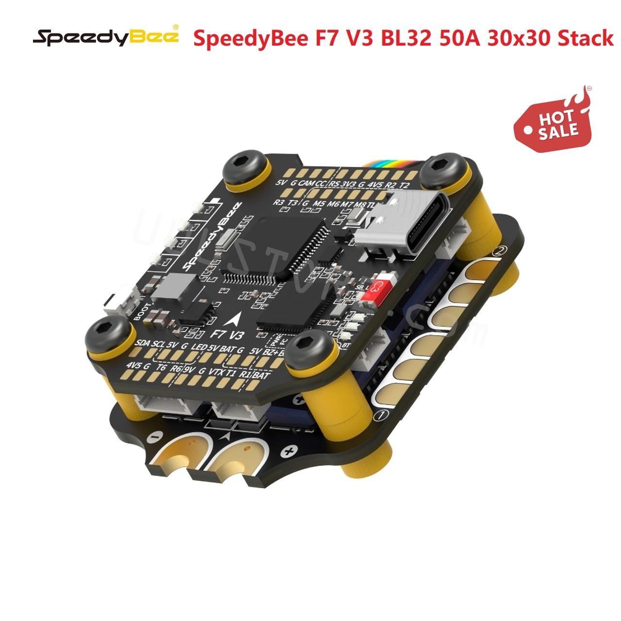 新型SpeedyBee F7 V3 BL32 50A 30x - Betaflight Fc F7 のレビューと価格