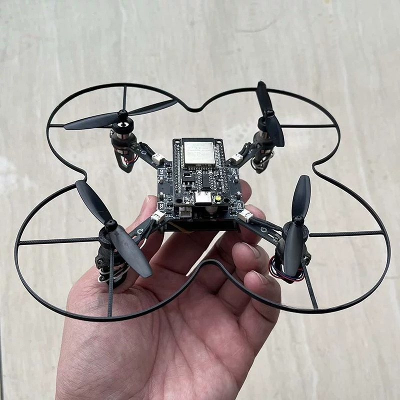 オープンソースESP32ミニクアッドコプターDIY組み立てキ - Drone Kit Octocopter のレビューと価格
