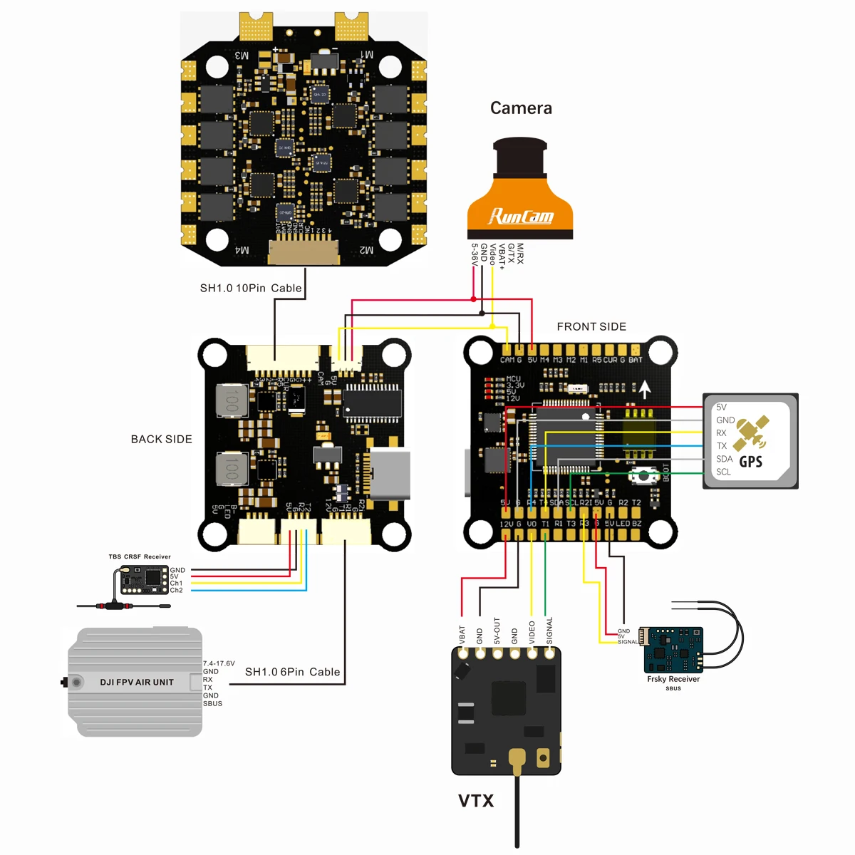 F4 F405 F7 F722 フライトコントローラー FC - Betaflight Fc F7 のレビューと価格