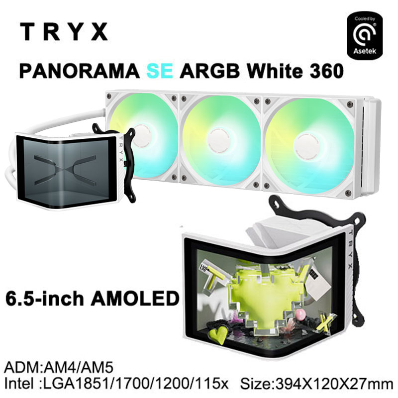 TRYX PANORAMA SE 360 ARGB CPU  - Holy Stone Drone Hs720 のレビューと価格