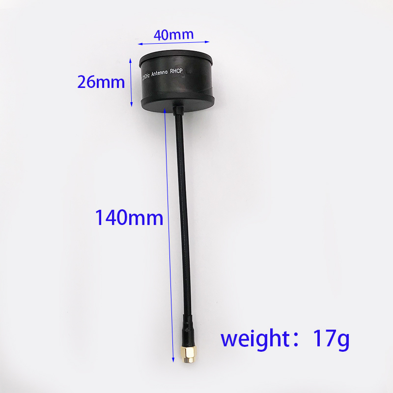 1 個 1.2 グラム 1.3 グラム高利得円偏波オムニアン - Drone Kit Long Range のレビューと価格
